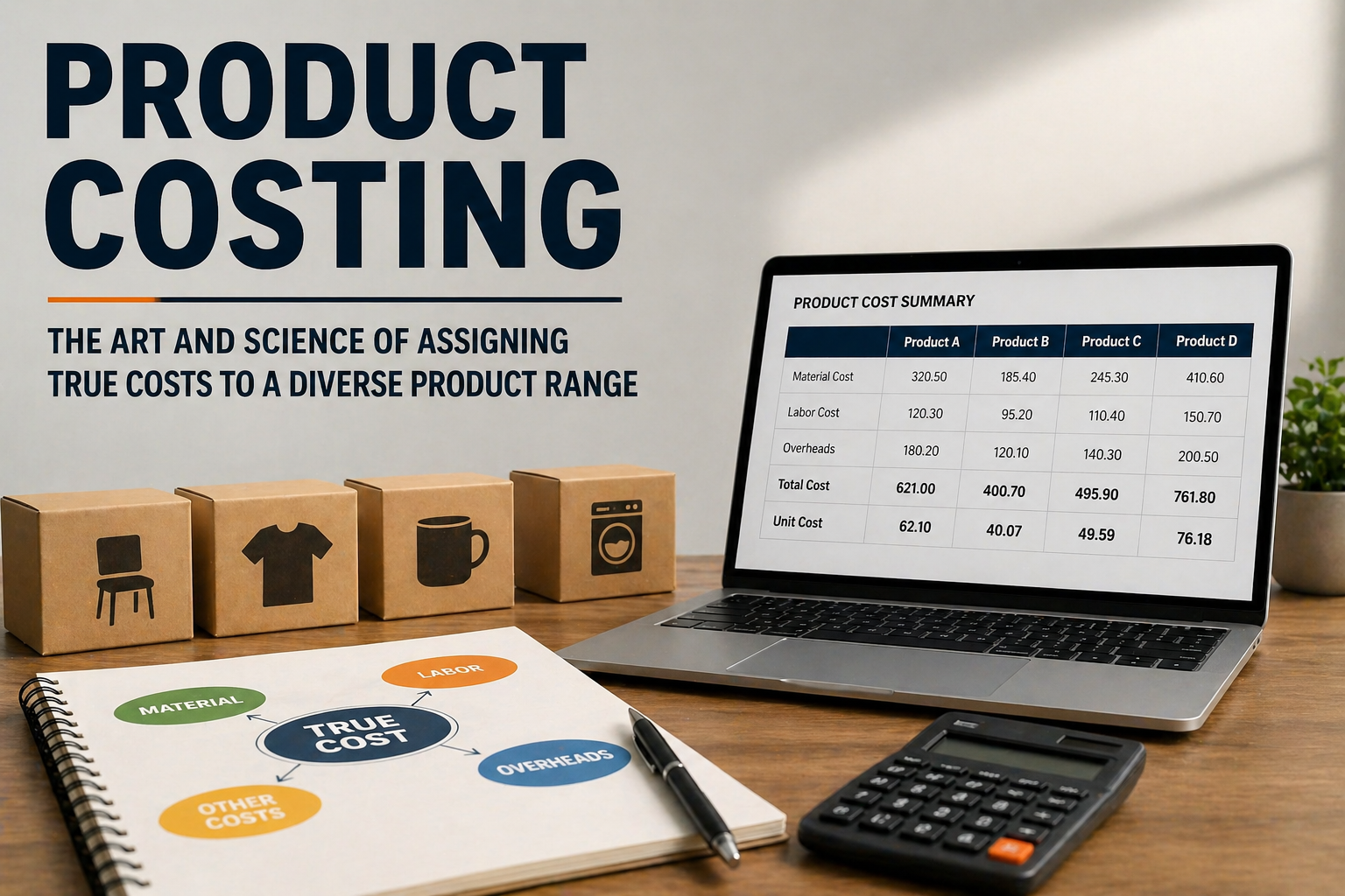 Product costing - the art and science of assigning true costs to a diverse product range